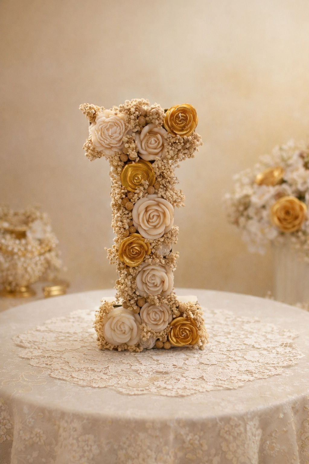 Ovation Floral Letter