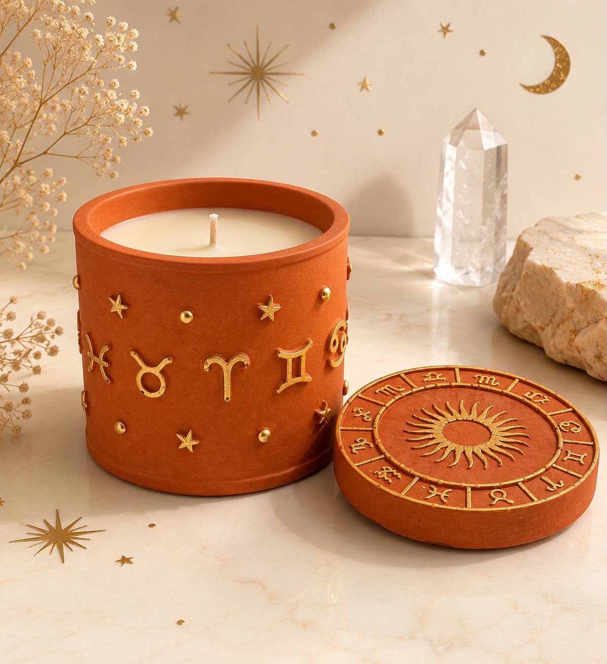 Astrology Candle